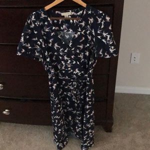 Anthropologie wrap dress